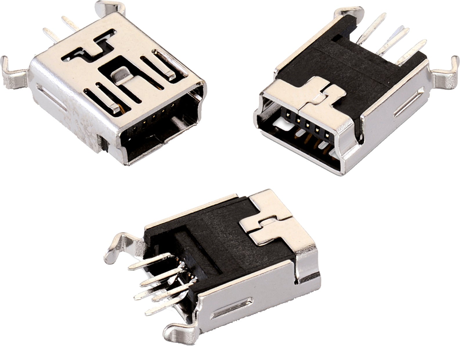 WR-COM Mini USB 2.0 Type B Vertical 5 Contacts | Electromechanical ...